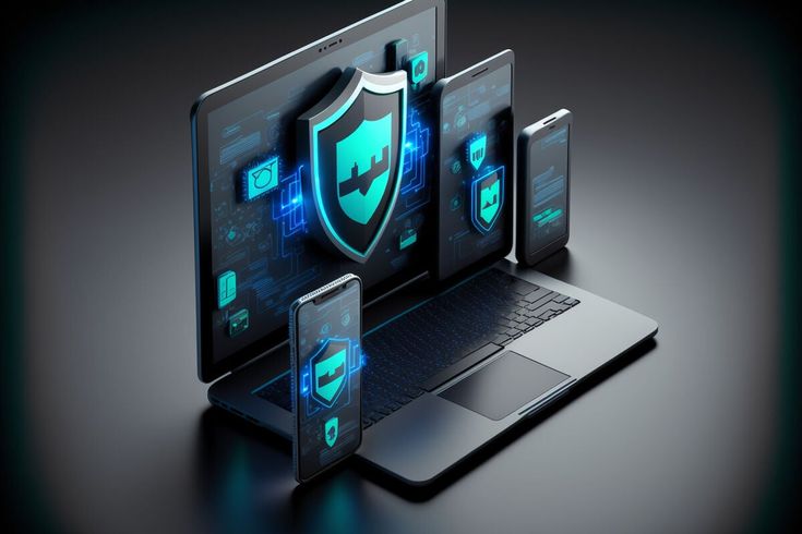 Cyber security illustration